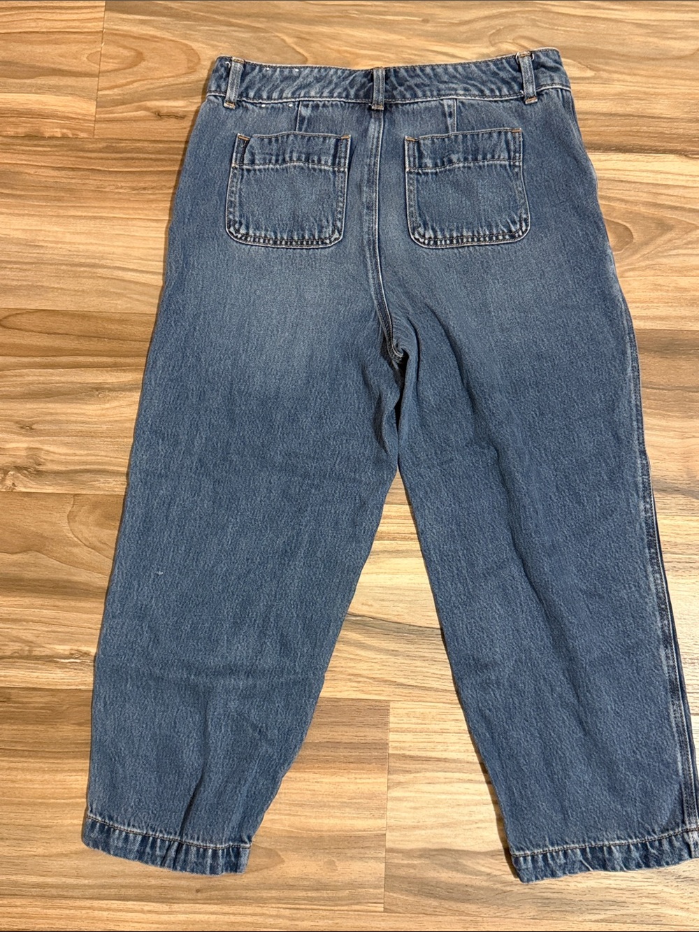 Talbots Jeans Women Size 4P Petite Summer Weight Straight Leg Ankle - Picture 8 of 9